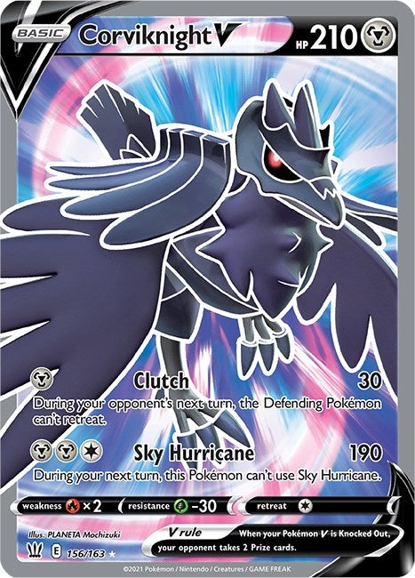 Image for Corviknight V (Full Art) (156/163) [SWSH05: Battle Styles] - Pokemon