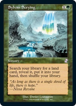 Image for Sylvan Scrying (367) [Time Spiral: Remastered] - Magic: The Gathering