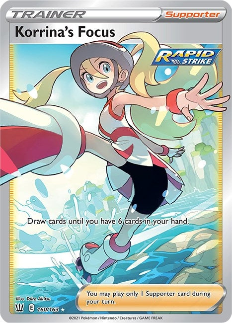 Image for Korrina's Focus (Full Art) (160/163) [SWSH05: Battle Styles] - Pokemon
