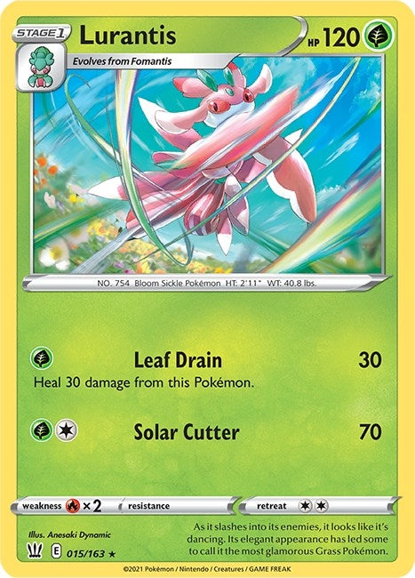 Image for Lurantis (015/163) [SWSH05: Battle Styles] - Pokemon