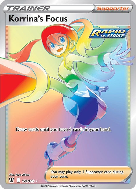 Image for Korrina's Focus (Secret) (174/163) [SWSH05: Battle Styles] - Pokemon