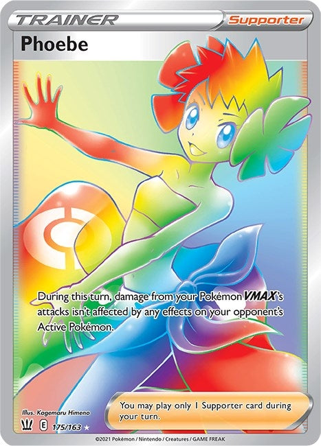 Image for Phoebe (Secret) (175/163) [SWSH05: Battle Styles] - Pokemon