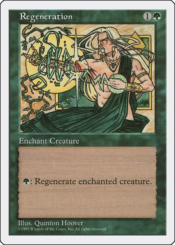 Image for Regeneration [Fifth Edition] - Magic: The Gathering