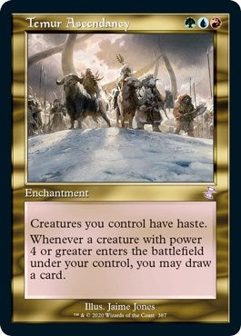 Image for Temur Ascendancy (387) [Time Spiral: Remastered] - Magic: The Gathering