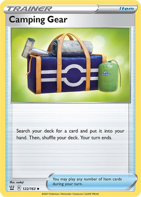 Image for Camping Gear (122/163) [SWSH05: Battle Styles] - Pokemon