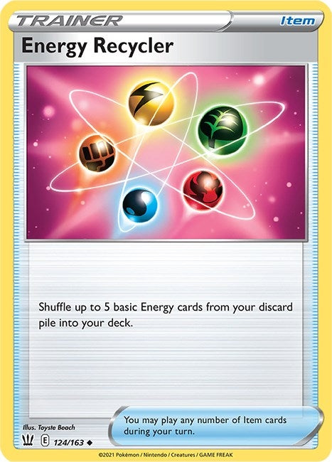 Image for Energy Recycler (124/163) [SWSH05: Battle Styles] - Pokemon