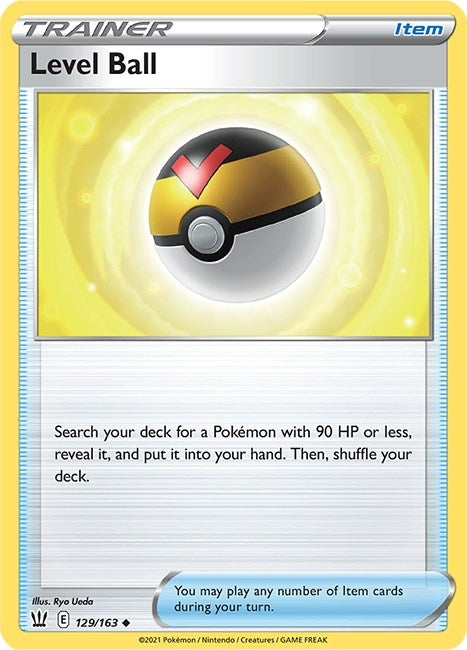 Image for Level Ball (129/163) [SWSH05: Battle Styles] - Pokemon