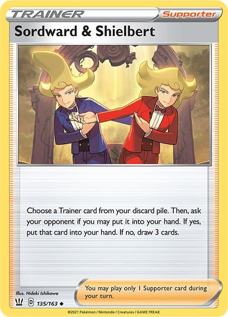Image for Sordward & Shielbert (135/163) [SWSH05: Battle Styles] - Pokemon