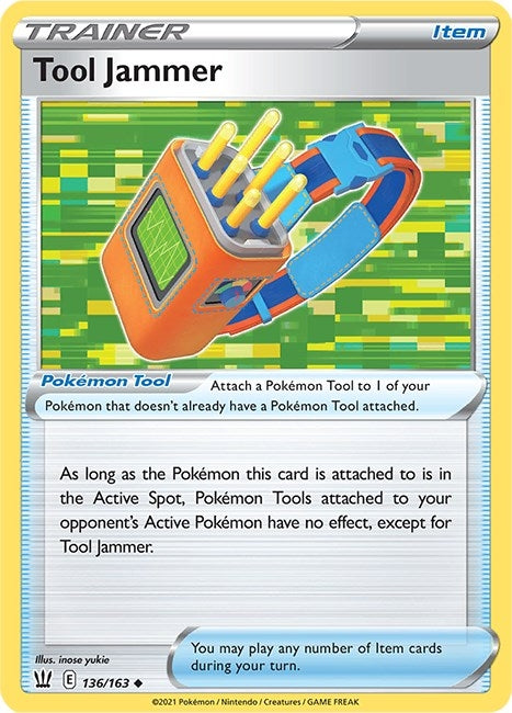 Image for Tool Jammer (136/163) [SWSH05: Battle Styles] - Pokemon