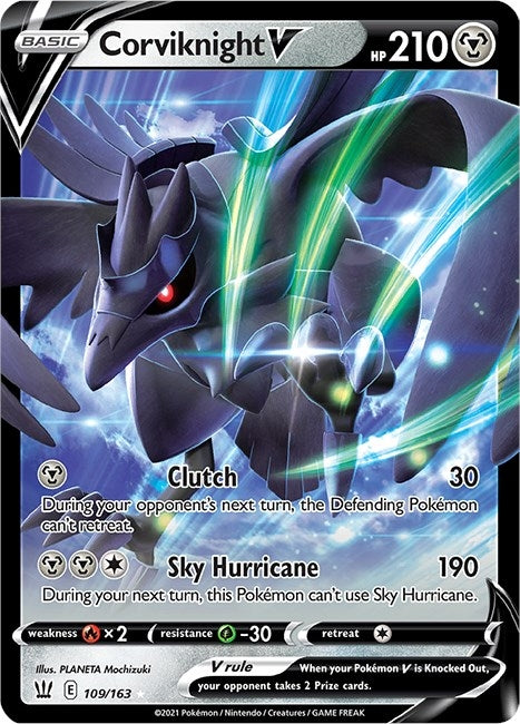 Image for Corviknight V (109/163) [SWSH05: Battle Styles] - Pokemon