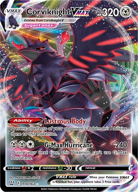 Corviknight VMAX (110/163) [SWSH05: Battle Styles]