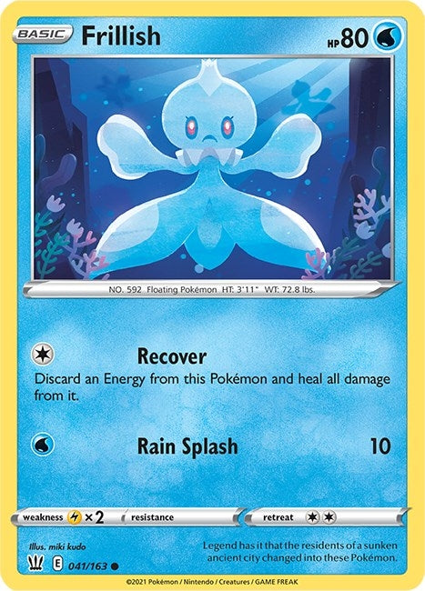 Image for Frillish (041/163) [SWSH05: Battle Styles] - Pokemon