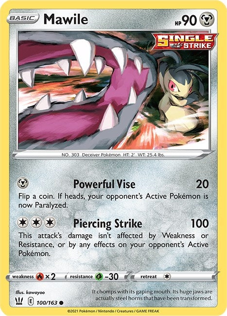Image for Mawile (100/163) [SWSH05: Battle Styles] - Pokemon
