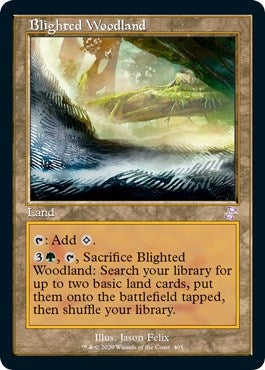 Image for Blighted Woodland (405) [Time Spiral: Remastered] - Magic: The Gathering