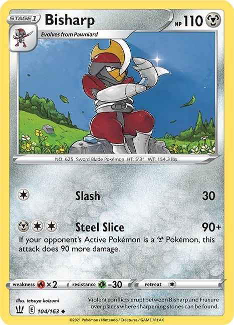Image for Bisharp (104/163) [SWSH05: Battle Styles] - Pokemon