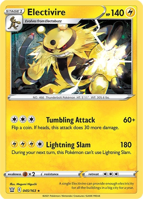 Electivire (045/163) [SWSH05: Battle Styles]
