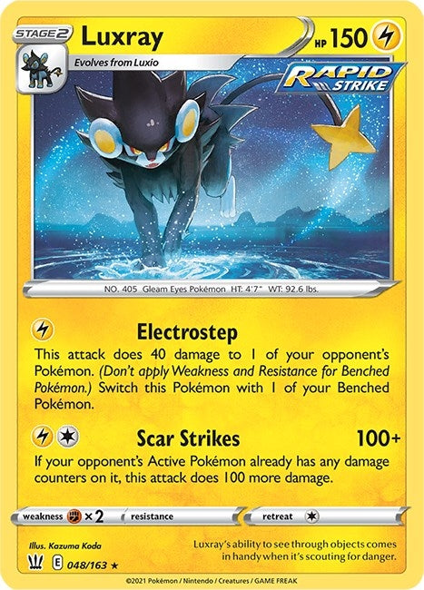 Image for Luxray (048/163) [SWSH05: Battle Styles] - Pokemon