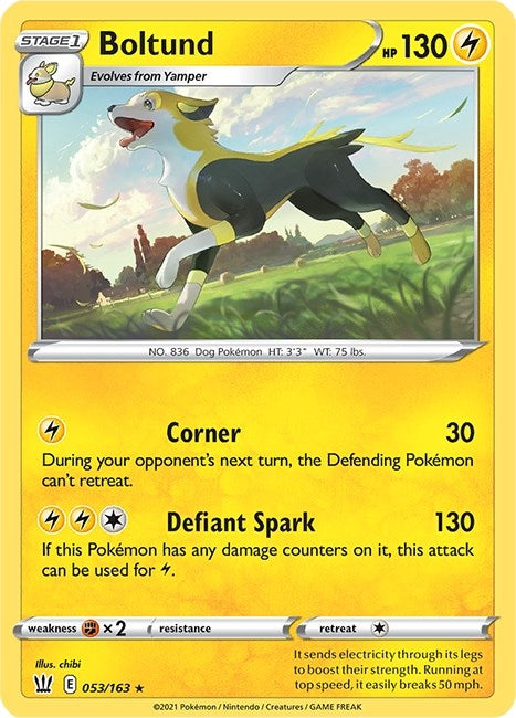 Image for Boltund (053/163) [SWSH05: Battle Styles] - Pokemon