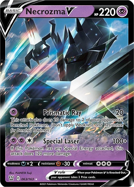 Image for Necrozma V (063/163) [SWSH05: Battle Styles] - Pokemon