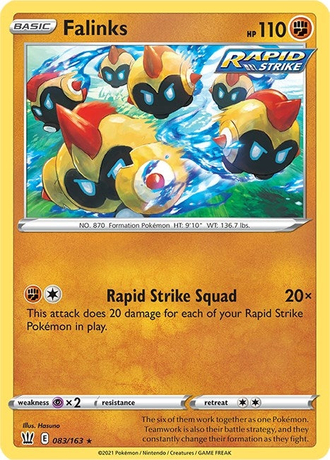Image for Falinks (083/163) [SWSH05: Battle Styles] - Pokemon