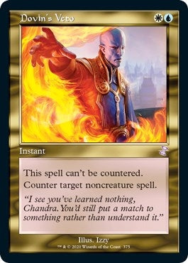 Image for Dovin's Veto (375) [Time Spiral: Remastered] - Magic: The Gathering