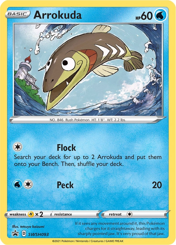 Image for Arrokuda - SWSH093 (SWSH093) [SWSH: Sword & Shield Promo Cards] - Pokemon
