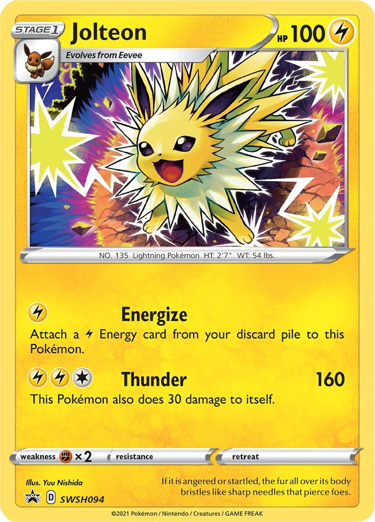 Image for Jolteon - SWSH094 (SWSH094) [SWSH: Sword & Shield Promo Cards] - Pokemon