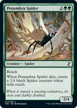 Image for Penumbra Spider (223) [Time Spiral: Remastered] - Magic: The Gathering