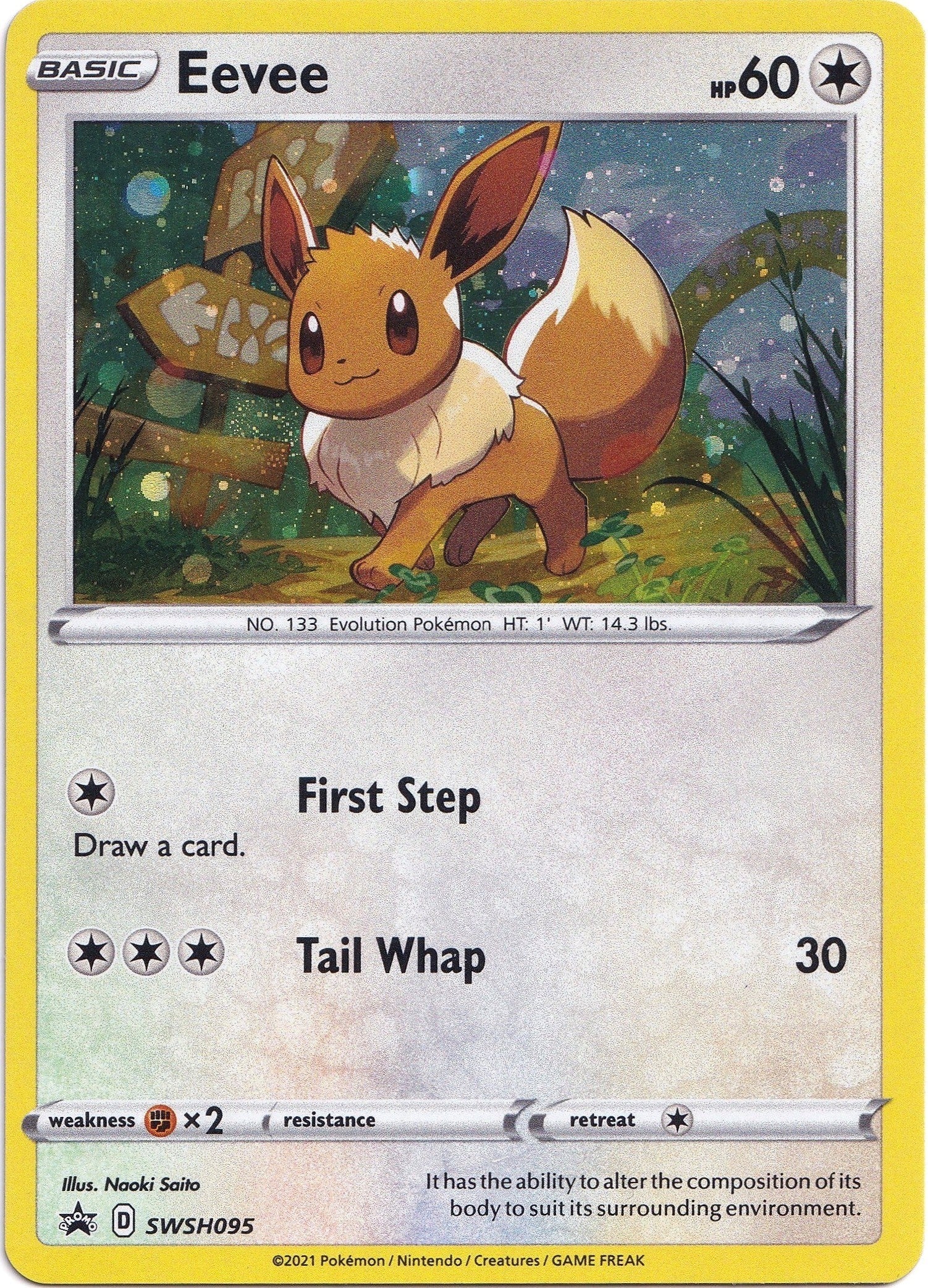 Image for Eevee - SWSH095 (SWSH095) [SWSH: Sword & Shield Promo Cards] - Pokemon