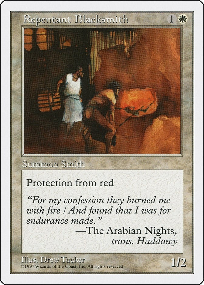 Image for Repentant Blacksmith [Fifth Edition] - Magic: The Gathering