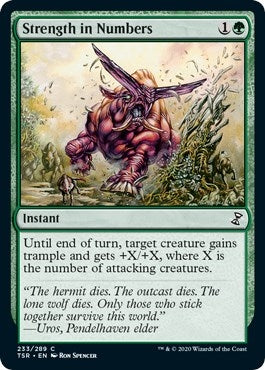 Image for Strength in Numbers (233) [Time Spiral: Remastered] - Magic: The Gathering
