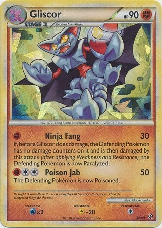 Image for Gliscor - 4/90 (Cracked Ice Holo) (004/090) [Blister Exclusives] - Pokemon