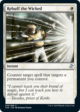 Image for Rebuff the Wicked (35) [Time Spiral: Remastered] - Magic: The Gathering