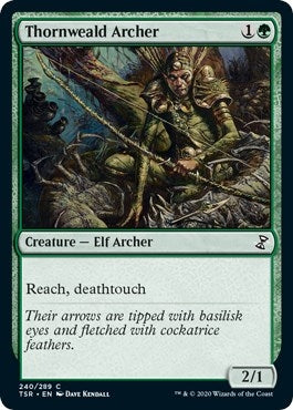 Image for Thornweald Archer (240) [Time Spiral: Remastered] - Magic: The Gathering