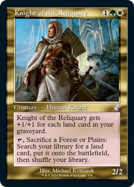 Image for Knight of the Reliquary (379) [Time Spiral: Remastered] - Magic: The Gathering