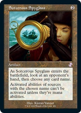 Image for Sorcerous Spyglass (401) [Time Spiral: Remastered] - Magic: The Gathering