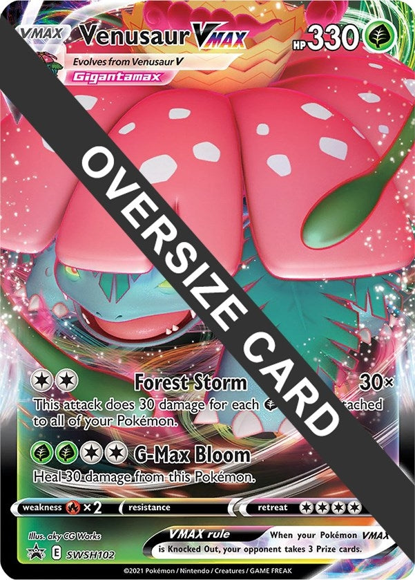 Image for Venusaur VMAX - SWSH102 (SWSH102) [Jumbo Cards] - Pokemon