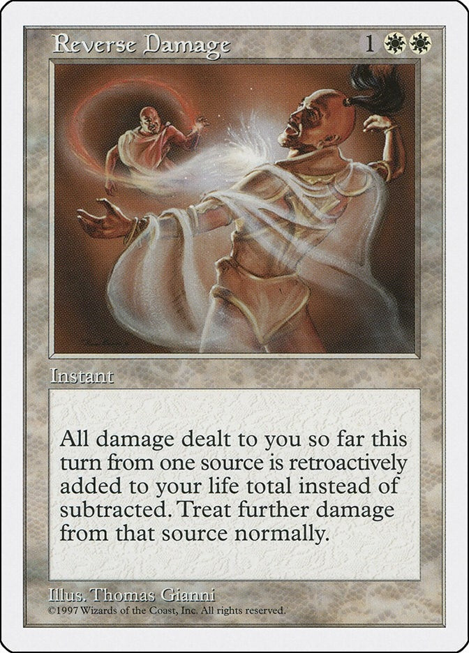 Image for Reverse Damage [Fifth Edition] - Magic: The Gathering