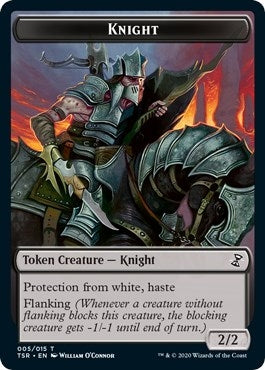 Image for Knight Token (5) [Time Spiral: Remastered] - Magic: The Gathering