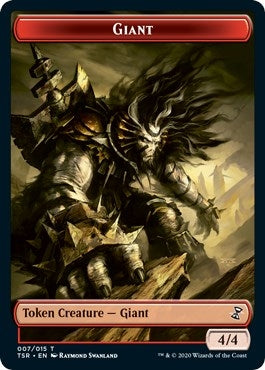 Image for Giant Token (7) [Time Spiral: Remastered] - Magic: The Gathering