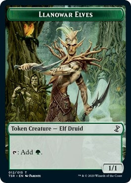 Image for Llanowar Elves Token (12) [Time Spiral: Remastered] - Magic: The Gathering