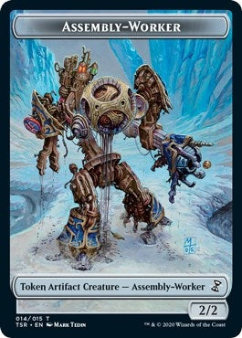 Image for Assembly-Worker Token (14) [Time Spiral: Remastered] - Magic: The Gathering