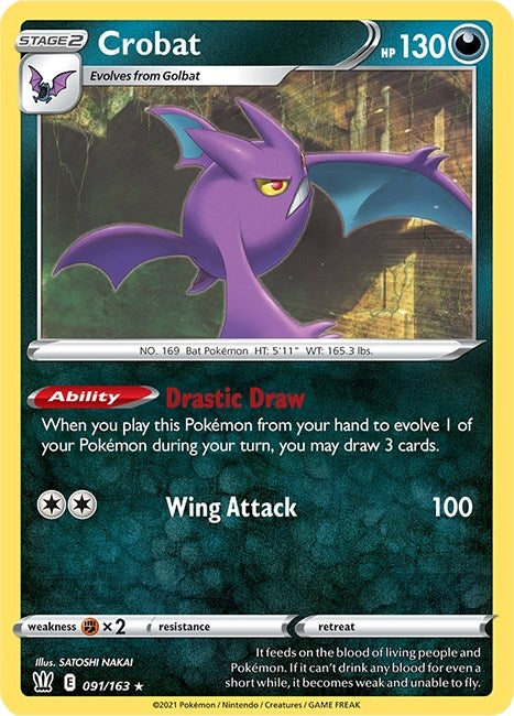 Image for Crobat (091/163) [Deck Exclusives] - Pokemon