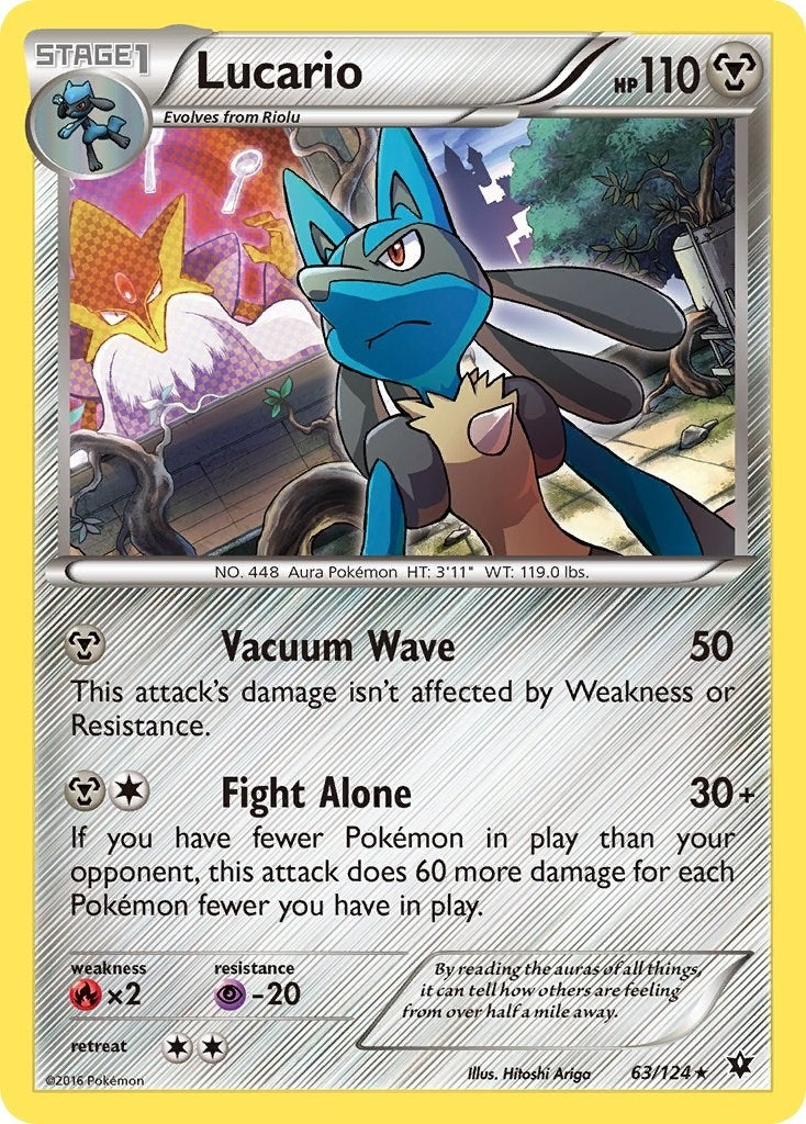Image for Lucario - 63/124 (Cosmos Holo) (063/124) [Miscellaneous Cards & Products] - Pokemon