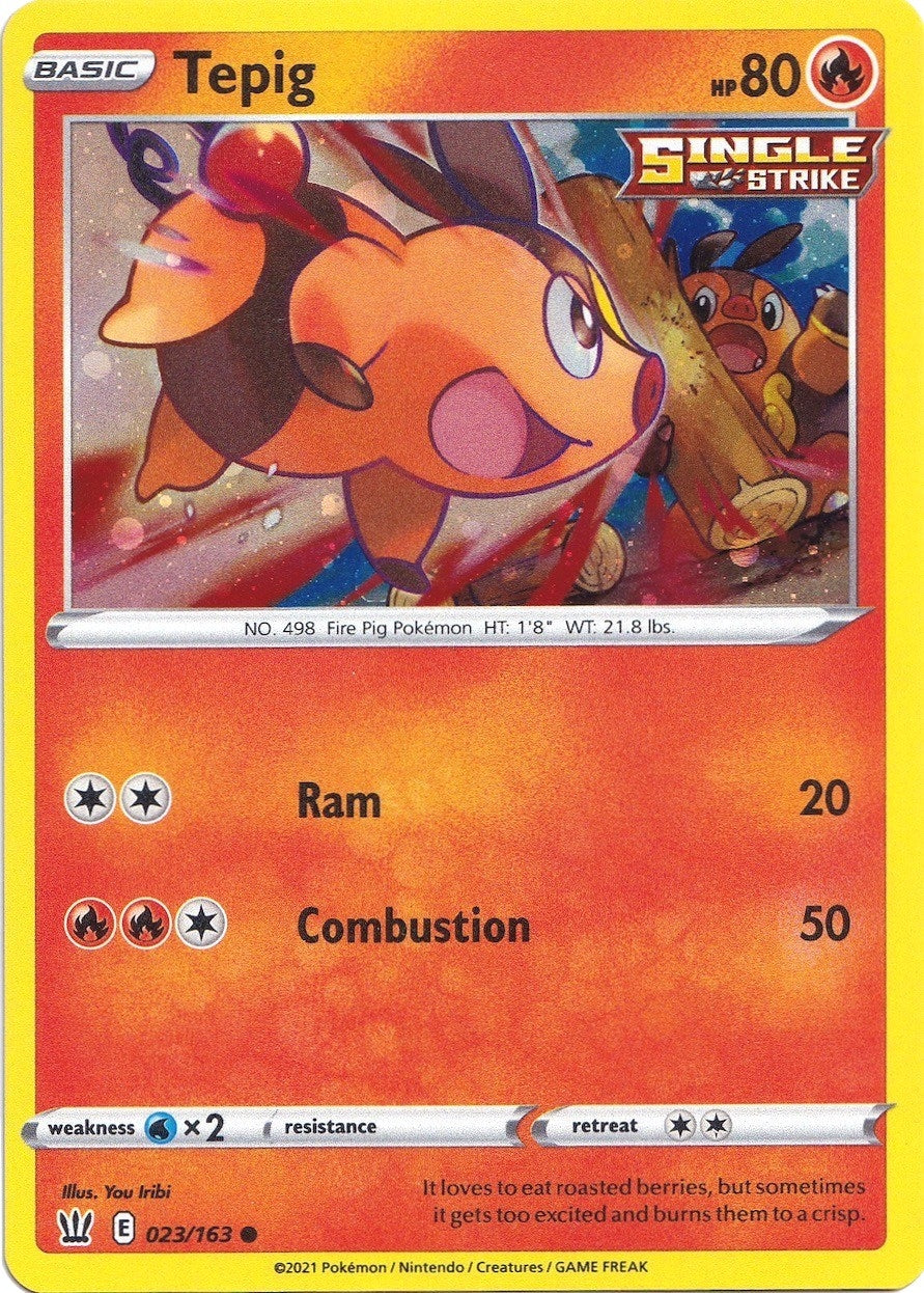 Image for Tepig - 023/163 (Cosmos Holo) (023/163) [Miscellaneous Cards & Products] - Pokemon