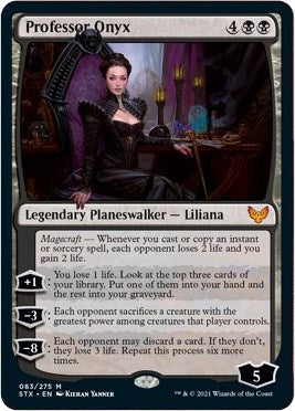 Image for Professor Onyx (83) [Strixhaven: School of Mages] - Magic: The Gathering