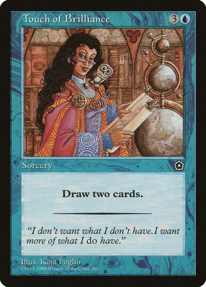 Image for Touch of Brilliance [Portal Second Age] - Magic: The Gathering