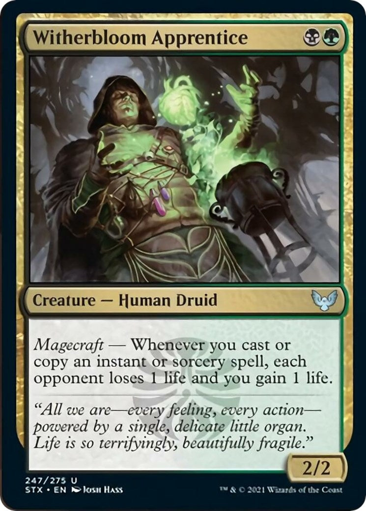 Image for Witherbloom Apprentice (247) [Strixhaven: School of Mages] - Magic: The Gathering