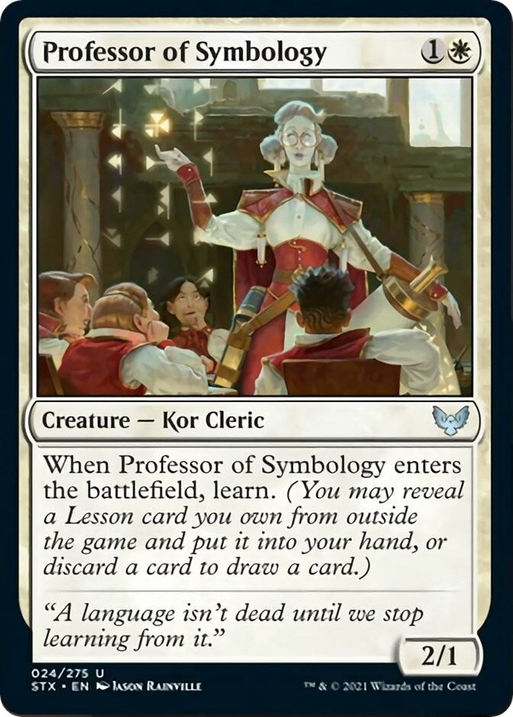 Image for Professor of Symbology (24) [Strixhaven: School of Mages] - Magic: The Gathering