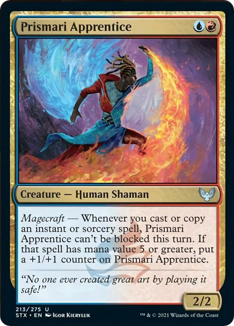 Image for Prismari Apprentice (213) [Strixhaven: School of Mages] - Magic: The Gathering
